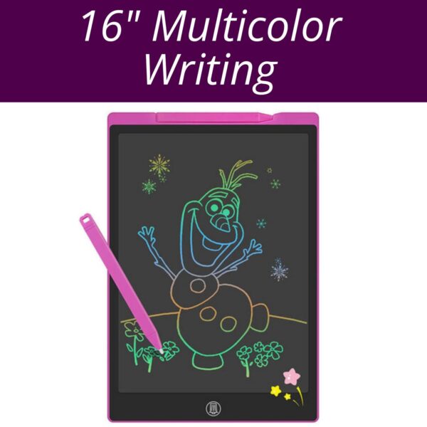 16 Inch Writing LCD Tablet Multi Color.
