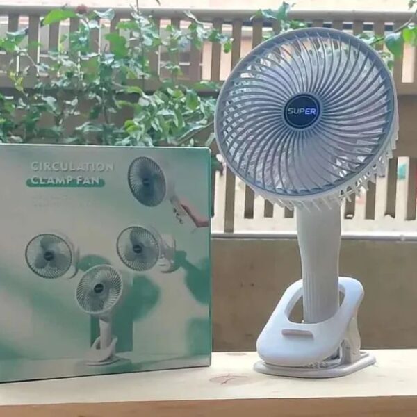 2 in 1 Reachargeable and Portable Table and Hand Fan