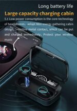 M10 TWS Wireless Earbuds with Charging Power Bank & LED Display 3D Touch Bluetooth Headset - Image 5