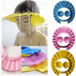 Adjustable Baby Shower Cap With Ear Protector (random Color) - Image 4