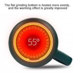 Coffee Mug with Heating Pad Warmer, USB Electric Coffee Cup Warmer for Desk, with Automatic On/Off to Keep Temperature Stable For Office Home - Image 4