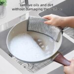 Dish Washing Cleaning Cloth | Wire Dish Washing Rugs For Kitchen Dishes - Image 2