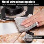 Dish Washing Cleaning Cloth | Wire Dish Washing Rugs For Kitchen Dishes - Image 4