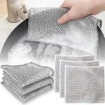 Dish Washing Cleaning Cloth | Wire Dish Washing Rugs For Kitchen Dishes - Image 5