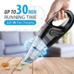 Hand Vacuum Cordless With High Power, Mini Vacuum Cleaner Handheld Rechargeable For Home And Car Cleaning - Image 2