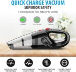 Hand Vacuum Cordless With High Power, Mini Vacuum Cleaner Handheld Rechargeable For Home And Car Cleaning - Image 4