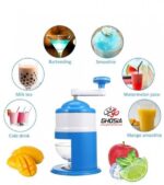 Ice Breaker Hand Crank Kitchen Tool Ice Crusher Snow Cone Maker Machine - Image 4