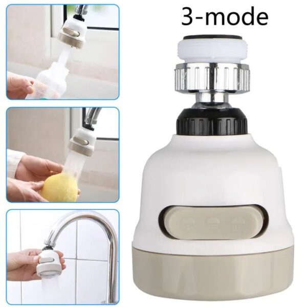 Kitchen Faucet 360 Degree Rotating Water Saving Sprinkler Faucet Aerator For Kitchen Bathroom