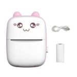 Portable Mini Printer Hot Printing Self-adhesive Thermal Inkless Wireless Printer - Image 2