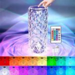 16 Color Daimond Crystal Lamp With Remote LED Crystal Table Lamp (L) - Image 2