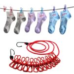 Elastic Clothesline Rope  Hang 185cm Portable Clothesline - Image 3