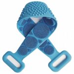 Silicone Body Scrubber Back Massage Exfoliating Sponge Bathroom Bath Brush - Image 3