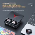 M90 Pro Earbuds TWS Earbuds 5.3 LED Light Wireless Earphone Gaming Earphones - Image 3