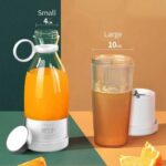 Portable Electric Juicer USB Charging Fruit Mixers Smoothie Bullet Blender - Image 4