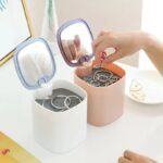 Rotatable 4 Layer Jewellery Organizer With Mirror - Image 4