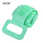 Silicone Body Scrubber Back Massage Exfoliating Sponge Bathroom Bath Brush - Image 6
