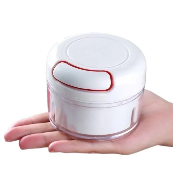 Mini Garlic Chopper Multifunctional Hand Held Vegetable Chopper Hand Pull String Food Chopper Manual Food Processor