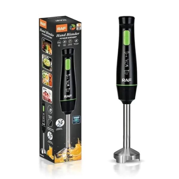 RAF Imported High Quality Heavy Duty Full Stainless Steel Body Hand Blender Stick Mixer 600W