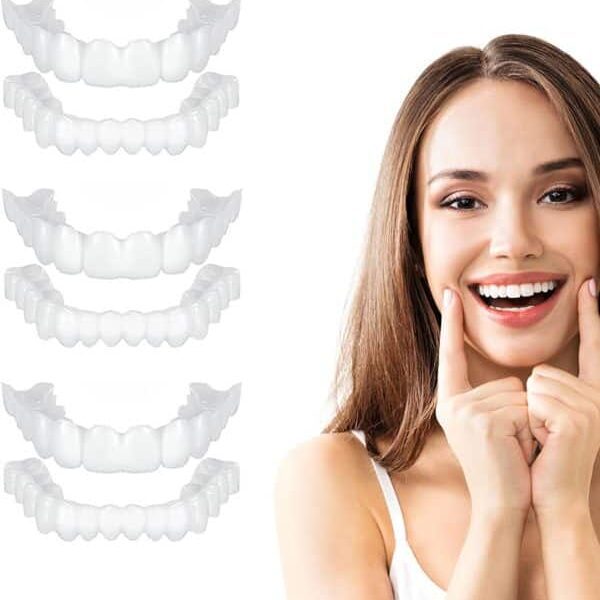 Snap on Smile For Beautiful Smiles Temporary Comfort Fit Whitening Instant Transformation For Men & Women