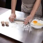 Stainless Steel Cutting Board Durable / Rolling Pins For Baking Kitchen