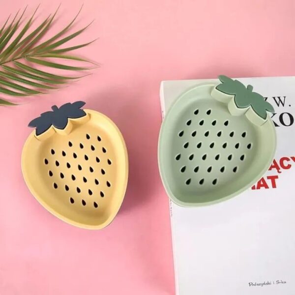 Strawberry Shape Soap Tray