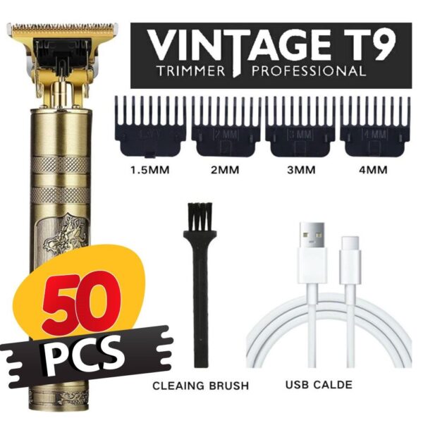 (50pcs) Metal Body VINTAGE T9 Dragon Style Trimmer (Advance Payment Only)